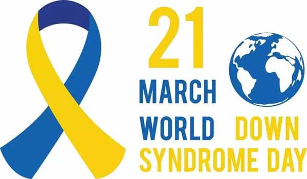 Each year on 21st March The World Down Syndrome Day celebrated